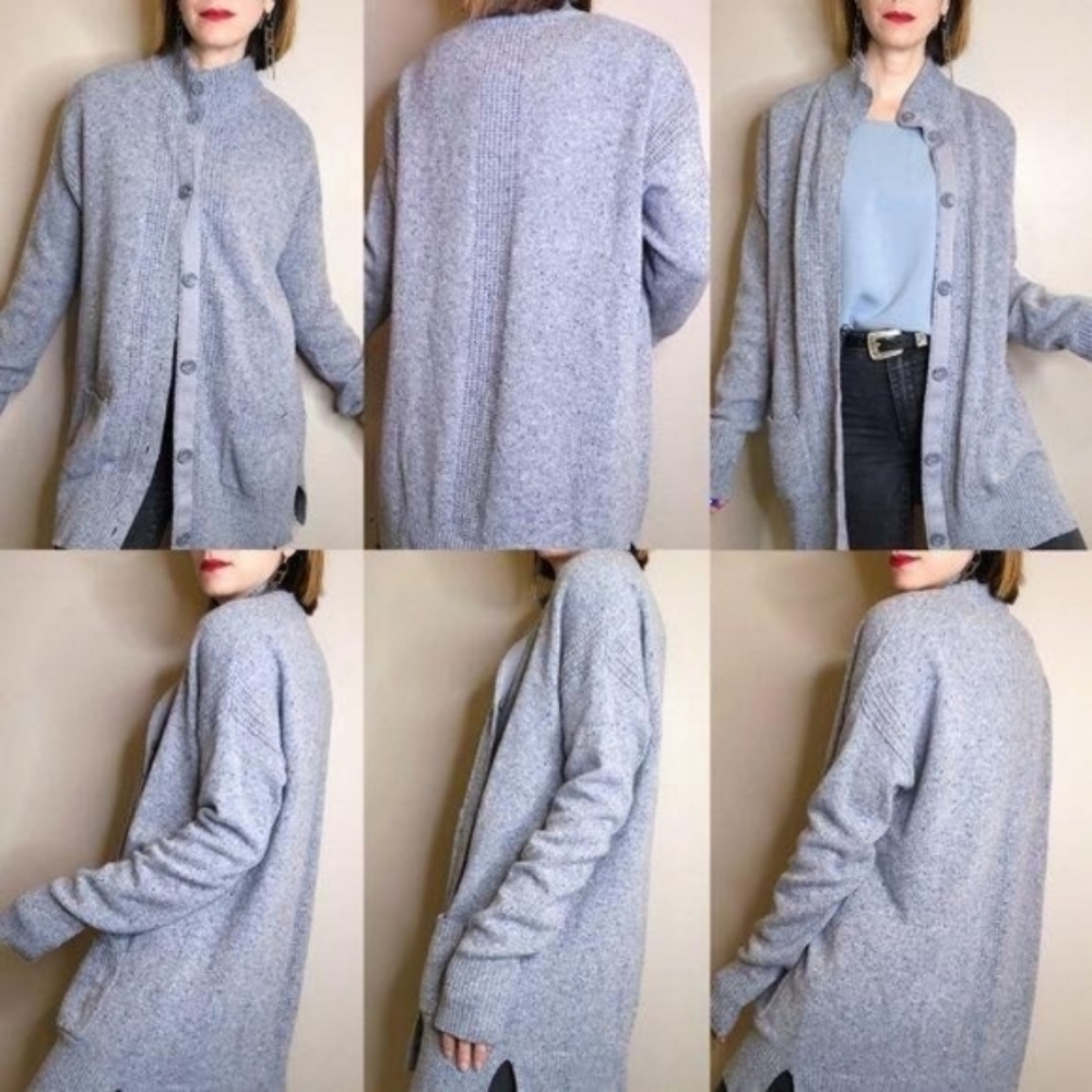 💘 Royal Robbins merino wool button front cardigan L - Picture 3 of 12
